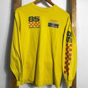 Mens Long Sleeve - Nintendo 85, Yellow